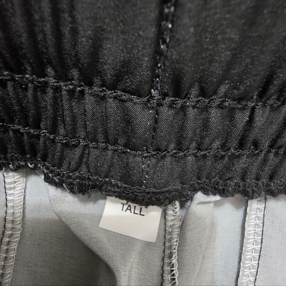 Albion Audrey Wide Leg Pants Rose Black Women's‎ Large Tall New NWT - Picture 9 of 11